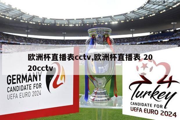 欧洲杯直播表cctv,欧洲杯直播表 2020cctv-第1张图片-
